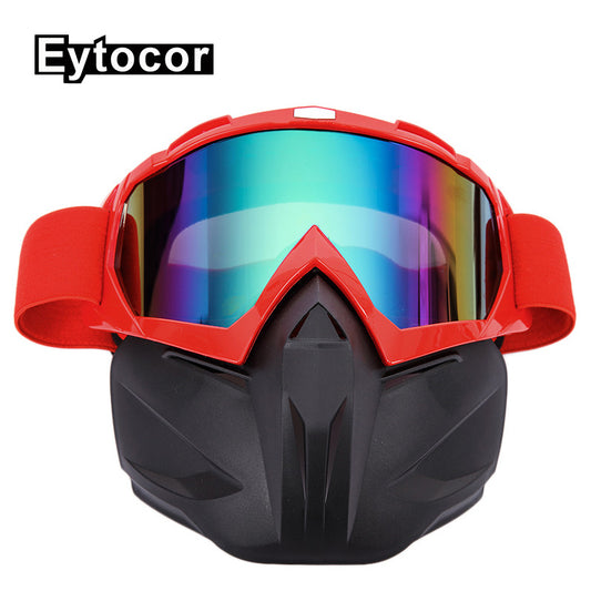 EYTOCOR Anti-wind Dustproof Motorbike Goggles MX Off Road Helmets Goggles