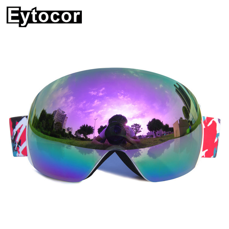 EYTOCOR Anti-fog Big Vision  Snow Skiing Snowboard Goggles