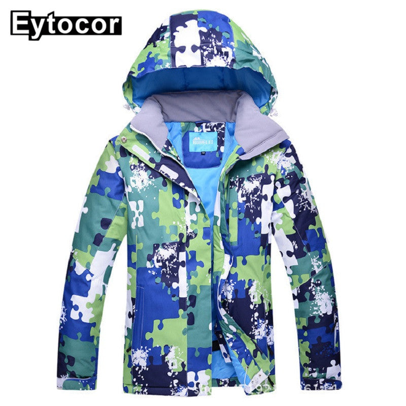 EYCOTOR Winter Ski Jacket Adult Waterproof Snow Jacket