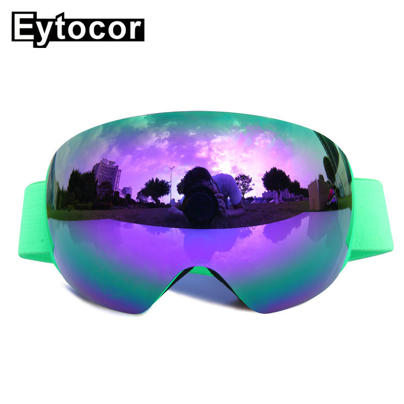EYTOCOR Anti-fog Big Vision  Snow Skiing Snowboard Goggles